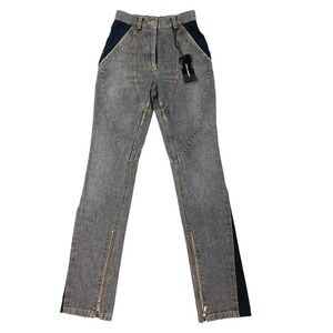 Dolce & Gabbana Black and Grey Skinny Jeans
IT 40